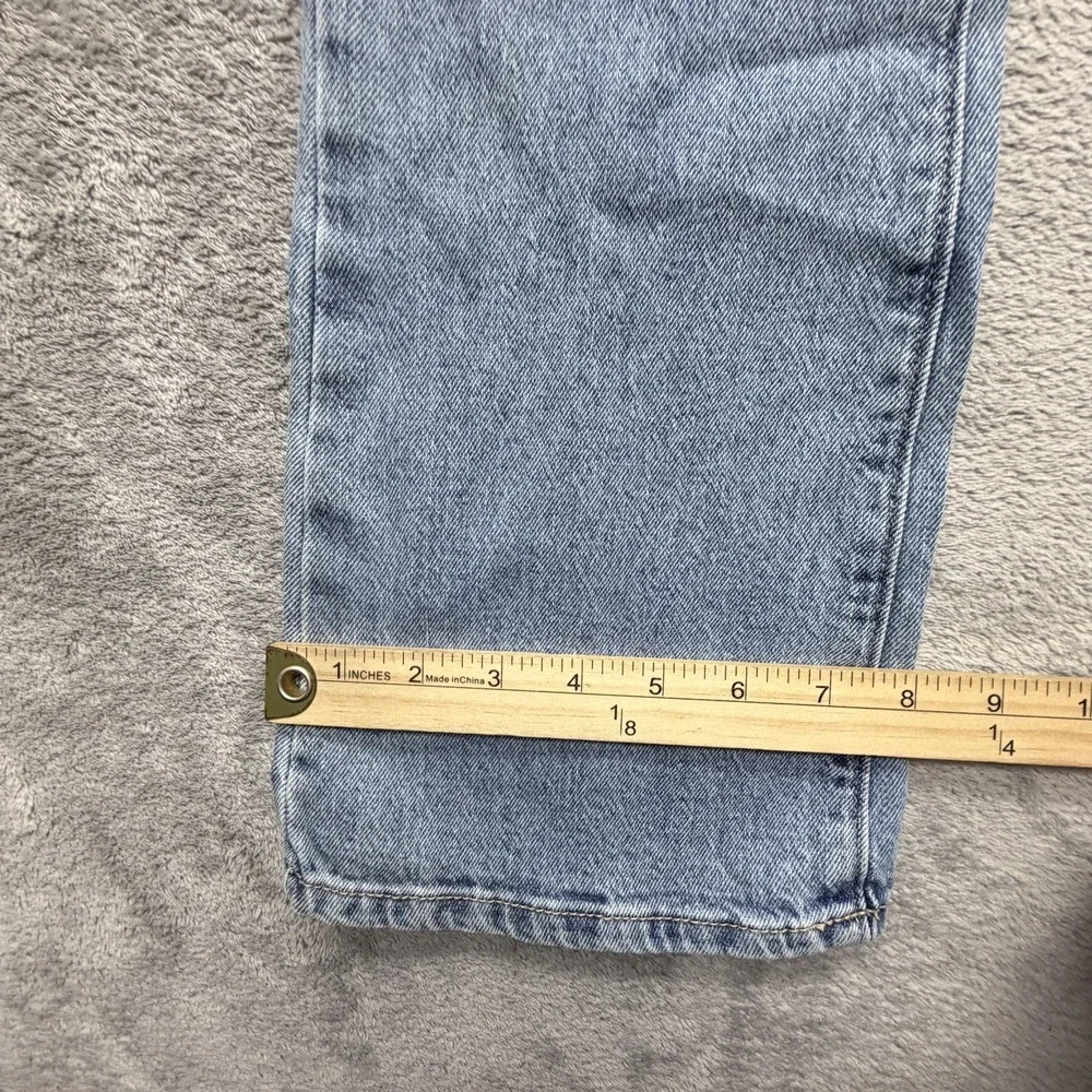 Old Navy Jeans Girls 14 Blue Flared High-Rise Adjustable Waist Embroidered